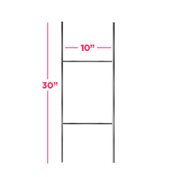 10" X 30" STEP STAKE