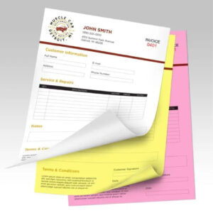 NCR Form - 3 Part